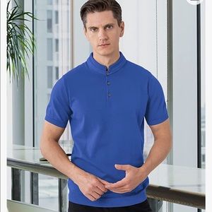 ALTAIREGA Men-Cotton-Henley-Shirts Athletic-Golf Polo-Tees